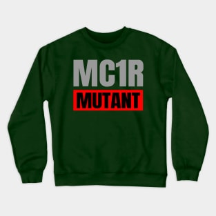 MC1R Mutant Redhead Red Hair Ginger Gift Crewneck Sweatshirt